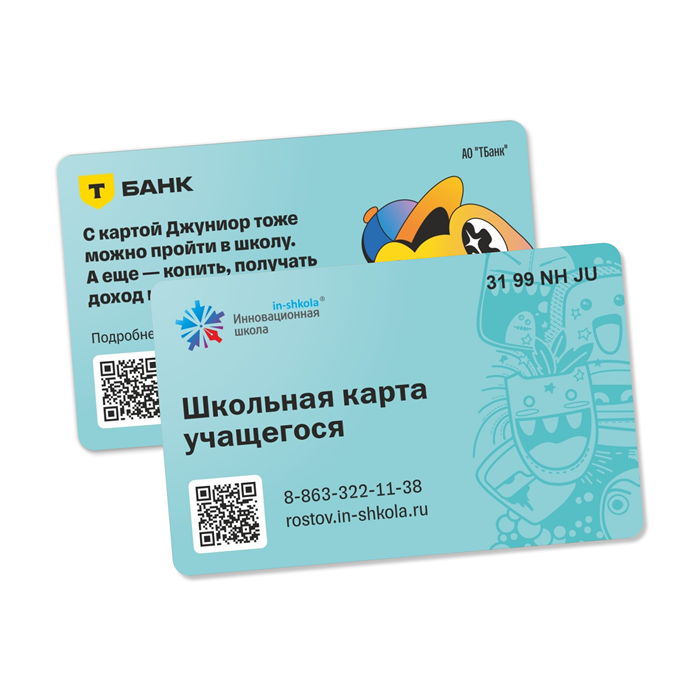 Школьная карта учащегося г. Жуковский 48201