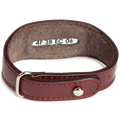 Браслет кожаный "Инновационная школа", цвет бордовый ИБАК01010113 Браслет кожаный "Инновационная школа", цвет бордовый ИБАК01010113